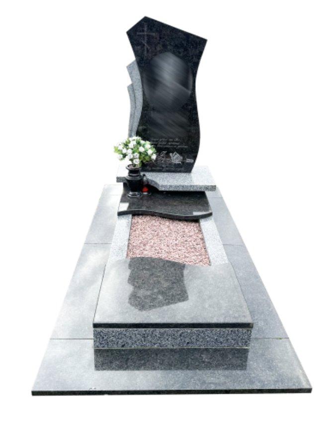 Одинарний памʼятник з граніту — модель №78