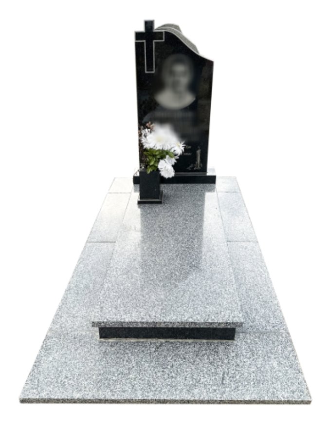 Одинарний памʼятник з граніту — модель №81