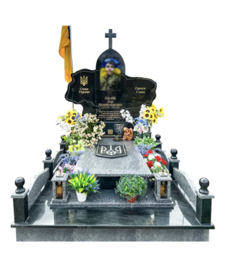 Памʼятник військовому  захиснику України  модель №17