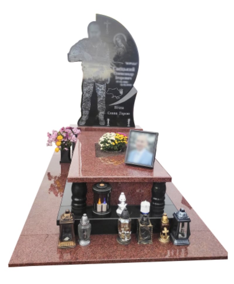 Памʼятник військовому  захиснику України  модель №37