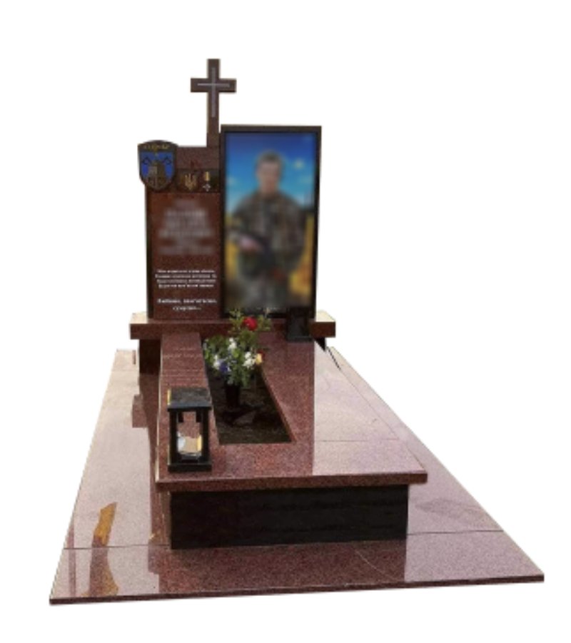 Памʼятник військовому  захиснику України  модель №38