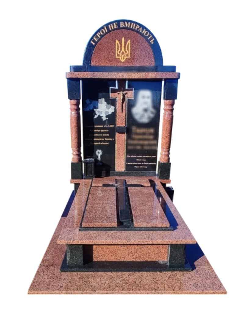 Памʼятник військовому  захиснику України  модель №41