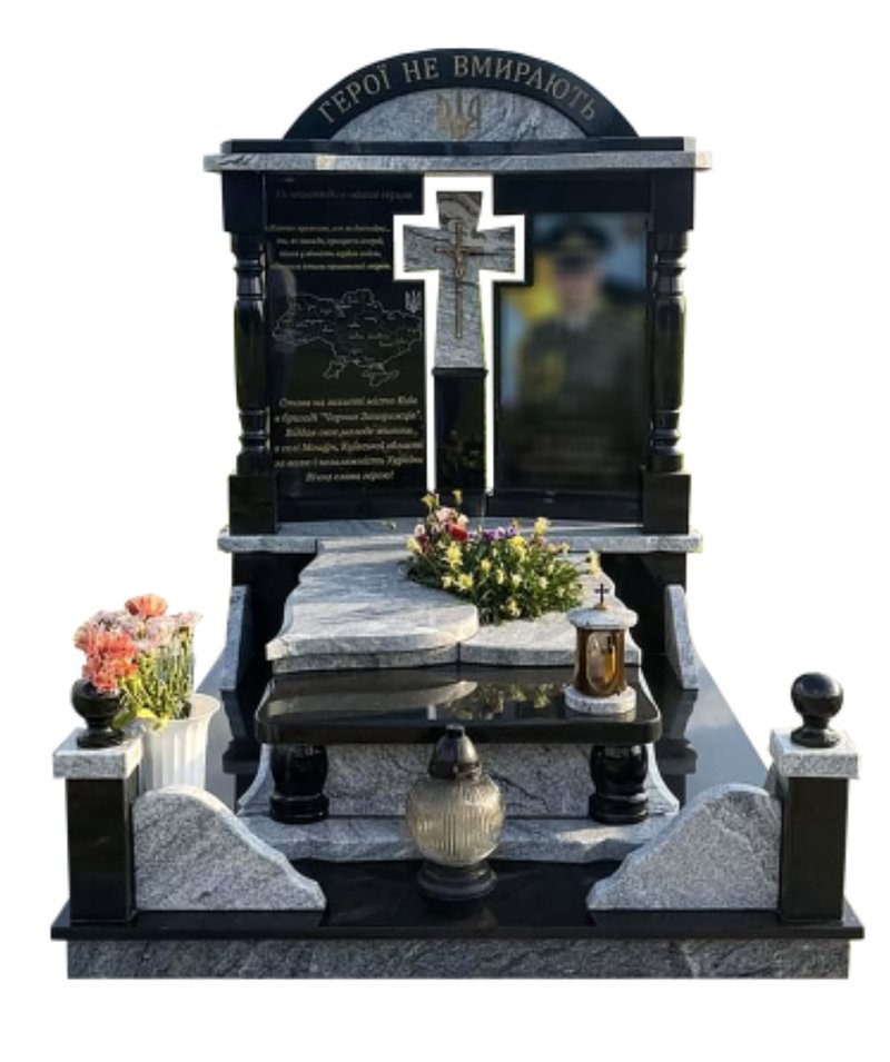 Памʼятник військовому  захиснику України  модель №43